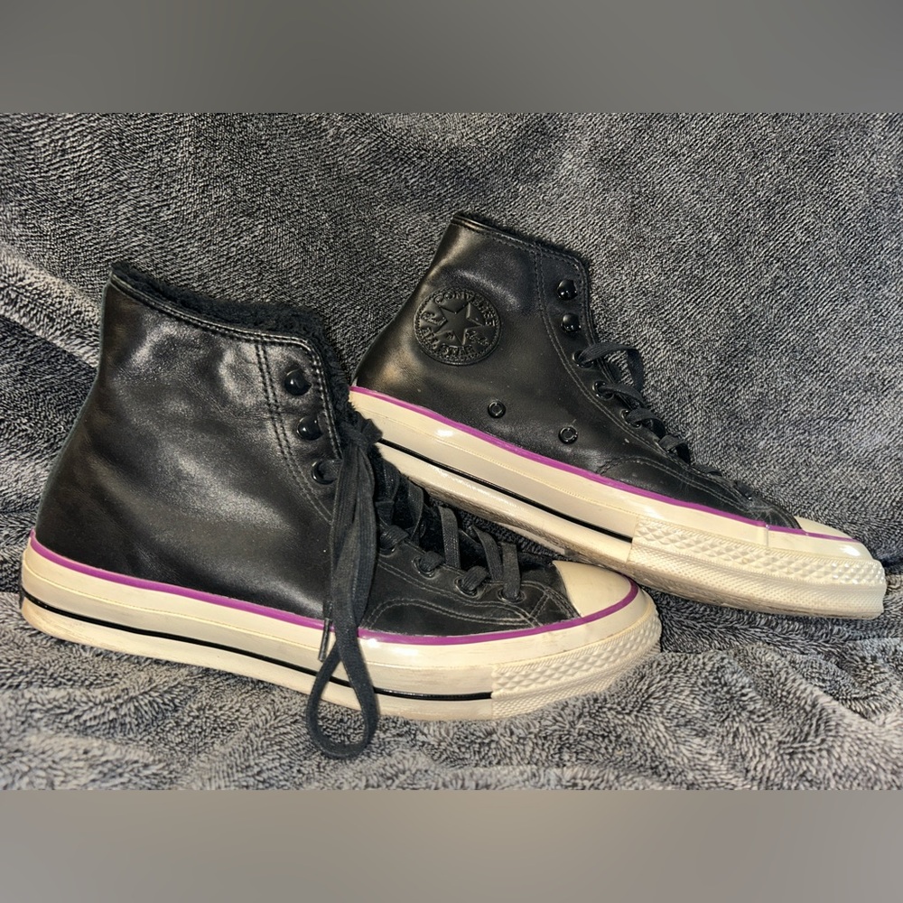 Trampki Converse Chuck 70 Hi Black/Icon Violet